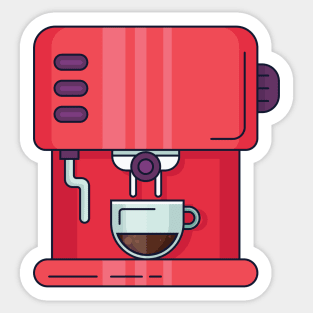 Coffee Machines Sticker